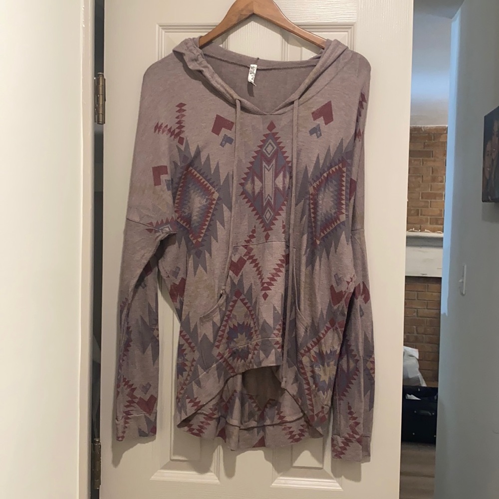 Super soft patterned sweater